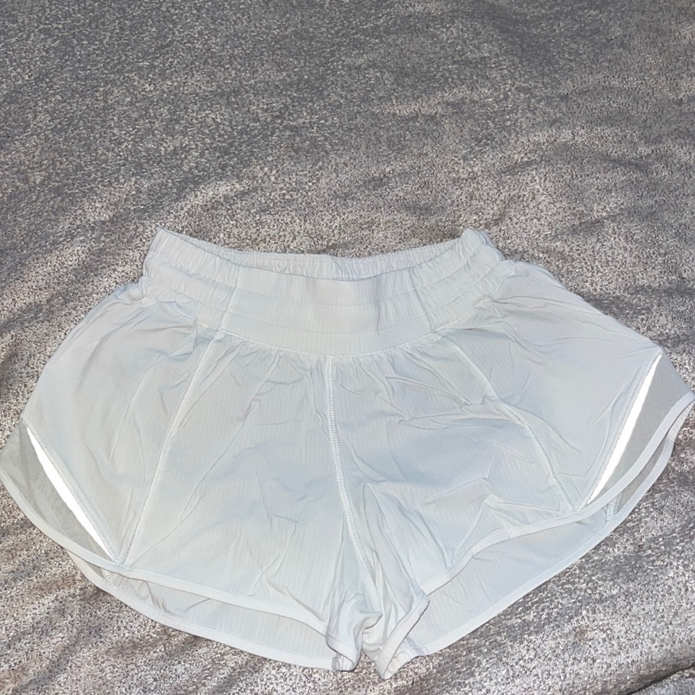 White lulu shorts